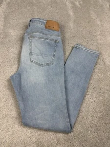 Pantalones de mezclilla para mujer Pacsun apilados ajustados 32X30 lavado claro - Imagen 1 de 12