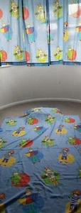 Set completo camera da letto ragazzi tende copripiumino mago pirata alieno ribot letto bambino - Foto 1 di 23