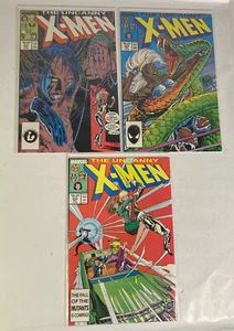 Vtg 1987 The Uncanny X-Men #220 & #223-224 Lot of 3 Marvel Comics-NM - B&B - Picture 1 of 4