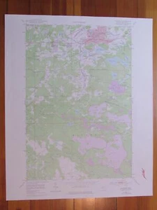 Ishpeming Michigan 1977 Original Vintage USGS Topo Karte - Bild 1 von 1