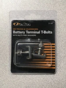 1 Pair Battery Terminal T-Bolts for GM Trucks & Volkswagen, by East Penn/Deka - Picture 1 of 3