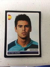 Panini UEFA Champions League 2006/07 Sticker- Valdes Barcelona  Unused