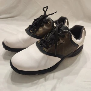 Footjoy Green Joys 45516 Men's Golf Shoes Sz 13 Medium Spikes Oxford Colorblock - Picture 1 of 9