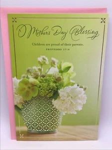 Hallmark Happy Mother’s Day Card SOMEONE SPECIAL 8x5.5 Religious Blessings - Picture 1 of 3