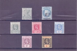 St Helena Scott #s 40, 47, 48, 49, 56, 58 & 71 F-VF MLH Set of 7 Stamps - Picture 1 of 1