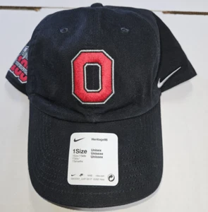 Ohio State Buckeyes Nike Heritage86 Adjustable Hat Ohio Stadium 100 Years Patch - Picture 1 of 7