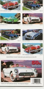 2005 37 cent Sporty Cars booklet of 20 Scott #3935b, Mint NH - Picture 1 of 1