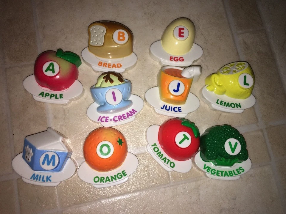 VTECH ABC FOOD FUN FRIDGE Phonics (10) Replacement Alphabet - Image 1 of 1