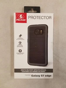 Pelican Protector MIL SPEC Case for Samsung S7 Edge- Black/Gray! - Picture 1 of 4