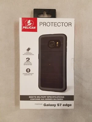 Pelican Protector MIL SPEC Case for Samsung S7 Edge- Black/Gray! - Image 1 of 4