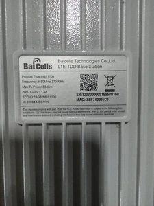 UŻYWANA zewnętrzna stacja bazowa BaiCells Nova-233 3,5 GHz 250mW - mBS1100 - Zdjęcie 1 z 3