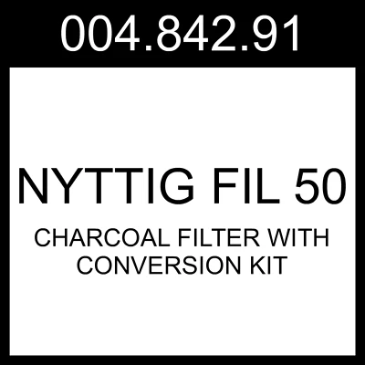 Угольный фильтр IKEA NYTTIG FIL 50 с комплектом для переделки 004.842.91 - Изображение 1 из 2