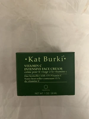 KAT BURKI Vitamin C Intensive Face Cream New In Box 1 Fl Oz 30ml  - Image 1 of 2