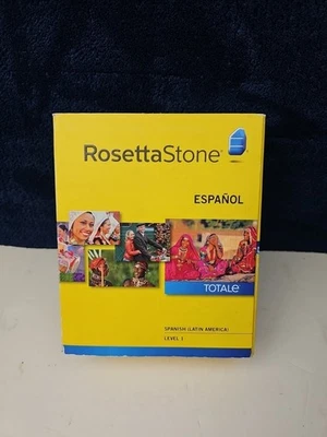 Rosetta Stone Espanol TOTALE Spanish (Latin America) Level 1 - Version 4.New - Image 1 of 4