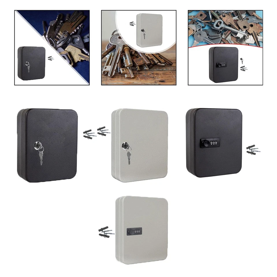 20 Key Lock Box Key Keep Box Multifunctional Key Cabinet for Valets Property - Image 1 of 1