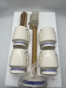 Pillsbury Doughboy Becher Baum Set 2004 mit 4 Tassen Neu im Karton (UT) - Bild 1 von 6