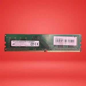 Micron 4GB DDR4 Desktop Memory Module PC4-2400T UDIMM MTA4ATF51264AZ-2G3B1 - Picture 1 of 8