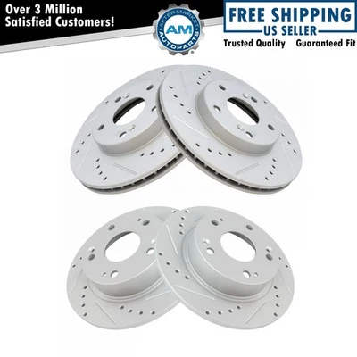 Brake Rotors Set For 2003-2007 Honda Accord - Image 1 of 4