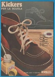 KICKERS: Shoes Anno 1973 pubblicità advertising werbung clipping MA1675 - Imagen 1 de 1