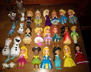 Disney Toddler Mini Princess Lot - Frozen,Elsa,Anna,Olaf,Cinderella,Sofia - Picture 1 of 3