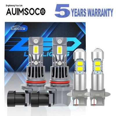 Faros antiniebla LED mejorados para Nissan Máxima SE sedán 2004 2005 2006 Foto 1 de 4