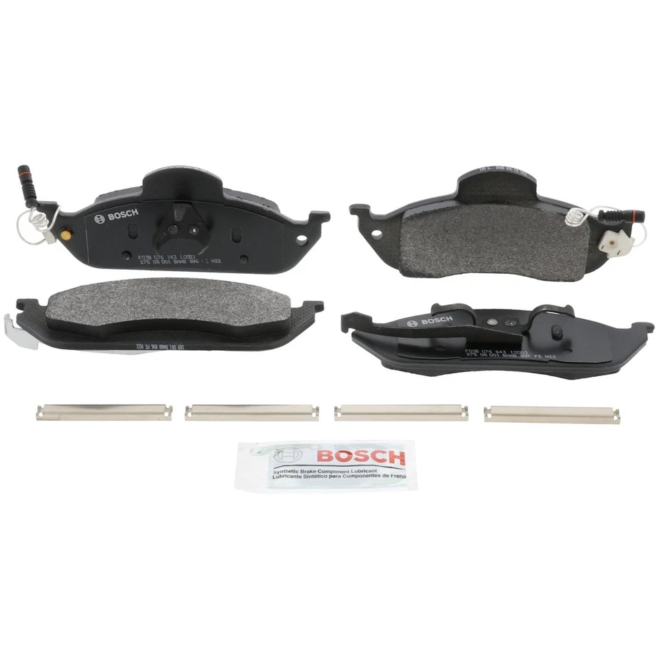 Juego de pastillas de freno delanteras BP760 Bosch de 2 ruedas para MB Mercedes Clase ML350 Foto 1 de 4