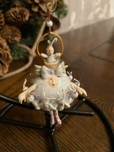 Krinkles 11 Ladies Dancing Patience Brewster Mini Ornament Department 56  - Picture 1 of 4