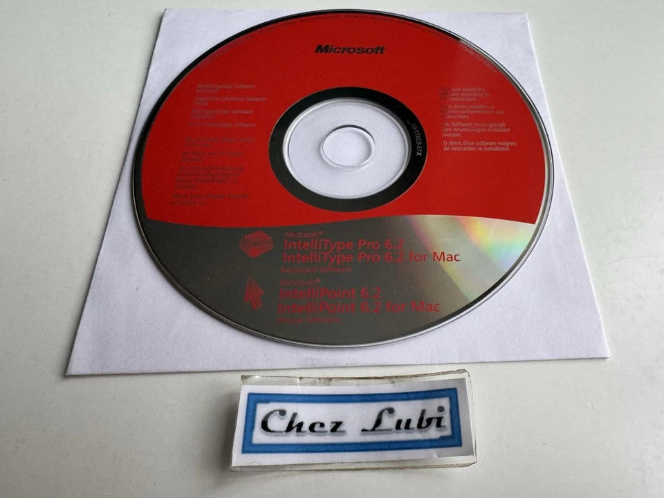 Microsoft - IntelliType Pro 6.2 Keyboard + IntelliPoint 6.2 - PC / Mac - CD - Image 1 of 1