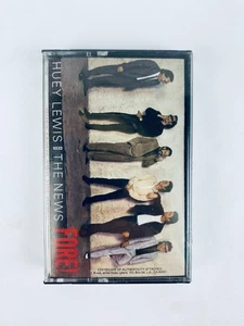 Huey Lewis And The News Fore Cassette Tape, SEALED, USA 1st, RARE, 80s Pop - Picture 1 of 6