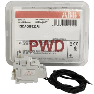 NIB ABB KXTASORCFPB Shunt Opening Release, XT1-XT4 F/P, SOR-C 24-30 VAC/DC - Picture 1 of 7