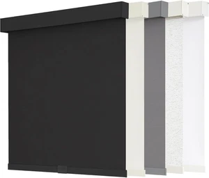 AOSKY Blackout Roller Shades Cordless Blinds (BLACK) , Free-Stop 32"W x 72"L - Picture 1 of 7