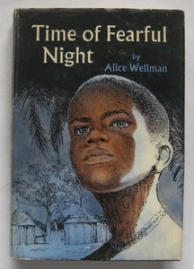 Time of Fearful Night SIGNED by Alice Wellman HC Manly Wade Wellman's Sister - Picture 1 of 2