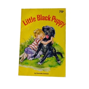 Vintage Children's Book Little Black Puppy - Picture 1 of 5