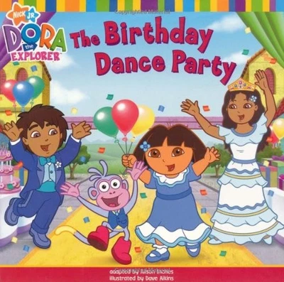 Birthday Dance Party (Dora the Explorer) by Nickelodeon Paperback Book The Cheap - Image 1 of 2