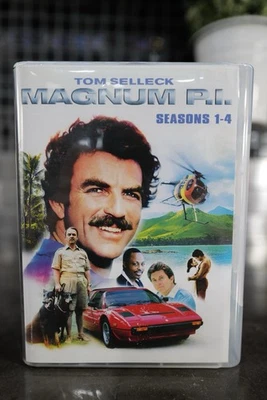Magnum PI P.I. Complete Seasons 1-4 Seasons 1 2 3 & 4 DVD. 4 Seasons In 1 Case - Image 1 of 4