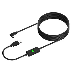 Cable de enlace de datos inteligente de 5 m con puerto de carga adicional para Meta Quest Pro Link/Quest 2 - Imagen 1 de 9