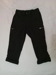 Est. 1946, Women's Hi Rise Elastic Waist Pull On Capri Pants Size 4 Black. - Picture 1 of 9