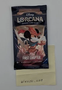 Disney Lorcana The First Chapter Booster Pack (Mickey Ver.) - Picture 1 of 1
