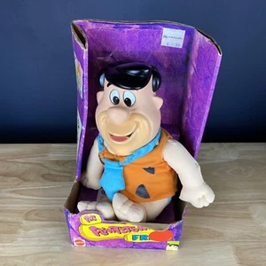 Vintage Fred Flintstone Plush with Vinyl Head 13" 1994 Hanna-Barbera Collectable - Picture 1 of 14