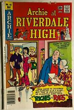 ARCHIE AT RIVERDALE HIGH #44 (1977) Archie Comics VG+