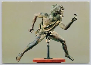 Athen Griechenland, Jockey, Archäologisches Nationalmuseum, Vintage Postkarte - Bild 1 von 2