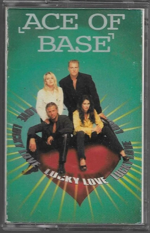 Ace Of Base Lucky Love CASSETTE SINGLE Electronic Pop Synth-pop, Europop - Image 1 of 4
