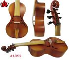 Song Brand Master 6 Strings Viola Da Gamba 16", Flamed Back Gamba Viola #15079