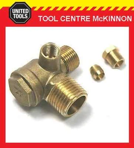 QUALITY AIR COMPRESSOR 1/2 BSP CHECK VALVE / NON RETURN VALVE – MADE IN ITALY - Picture 1 of 2