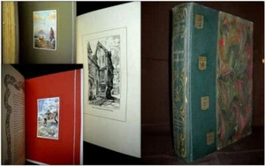 NORMANDIE PITTORESQUE 2 Vol Rel. Haute & Basse Normandie gravure Normandy 1933 ! - Imagen 1 de 1