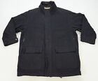 Rare veste rayonne vintage Burberry London Nova doublée à carreaux complète années 2000 noire 52