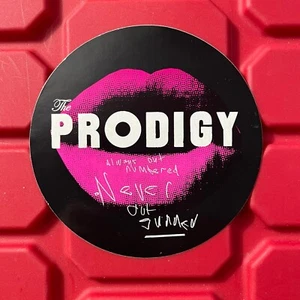 The Prodigy Always Out Unnerved Never Out Gunned Promo Album Release 4” Sticker - Picture 1 of 2