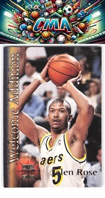 1996-97 Stadium Club #WA23 Jalen Rose Welcome Addition - Image 1 of 2