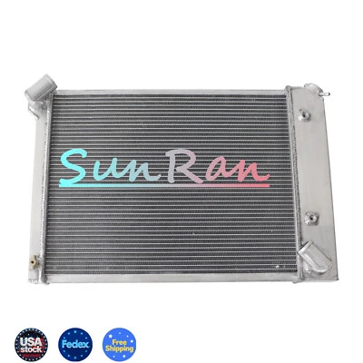 Radiador de 4 filas apto para Chevrolet Corvette 1966-1968 17,25" H x 22,65" W x 2,44" Foto 1 de 4