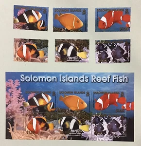 Solomon Islands 2001 XF MNH sc#921-26a Single Set & Souvenir Sheet. (W1) - Picture 1 of 2